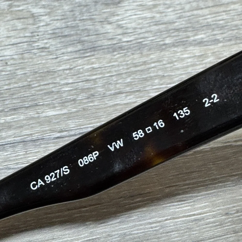 Carrera Sunglasses Mens 58-16-135 Tortoise Shell‎ CA 927/S 086P by Safilo Frames